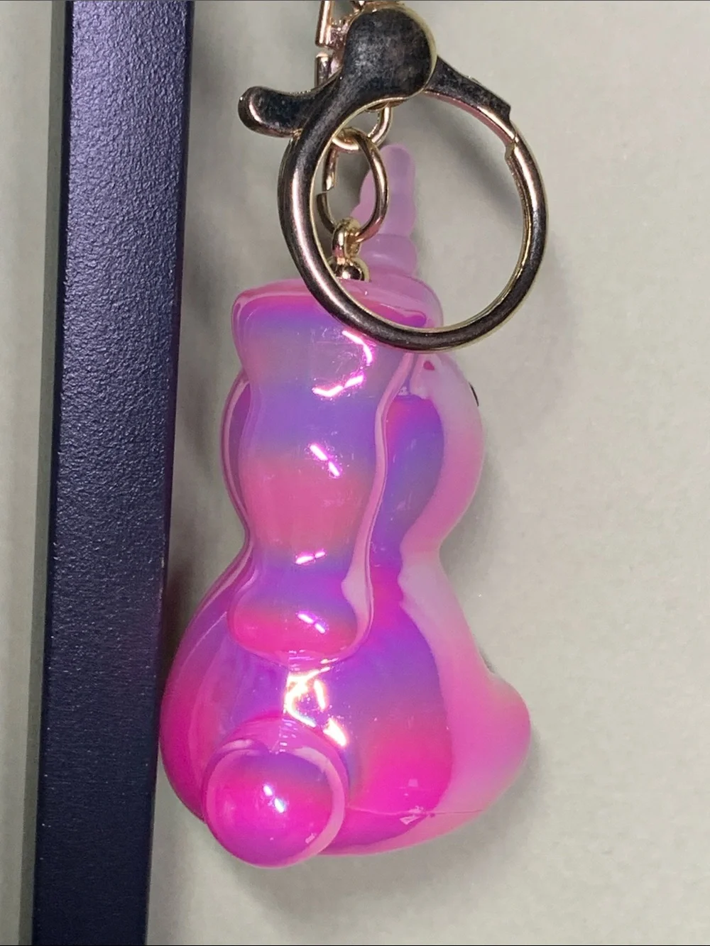 Charm Buddy Keychain - Pink Unicorn